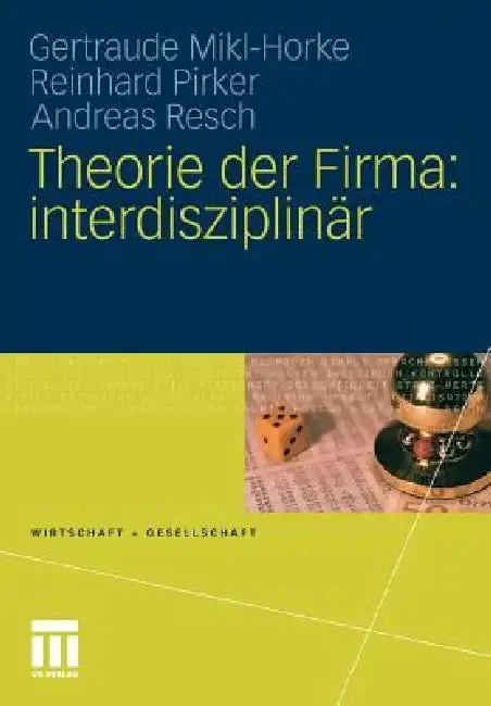 Cover of Theorie Der Firma