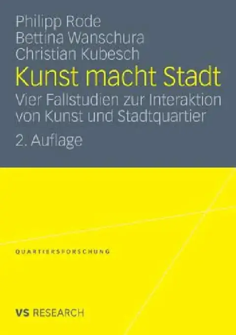 Cover of Kunst Macht Stadt