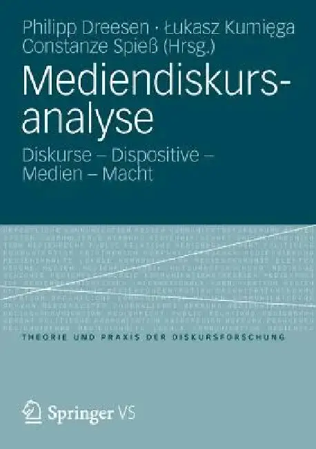 Cover of Mediendiskursanalyse