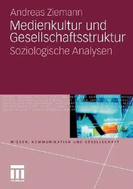 Cover of Medienkultur Und Gesellschaftsstruktur