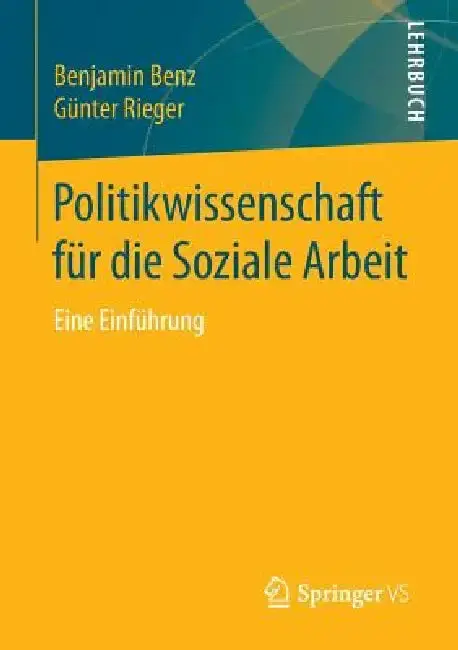 Cover of Politikwissenschaft Für Die Soziale Arbeit