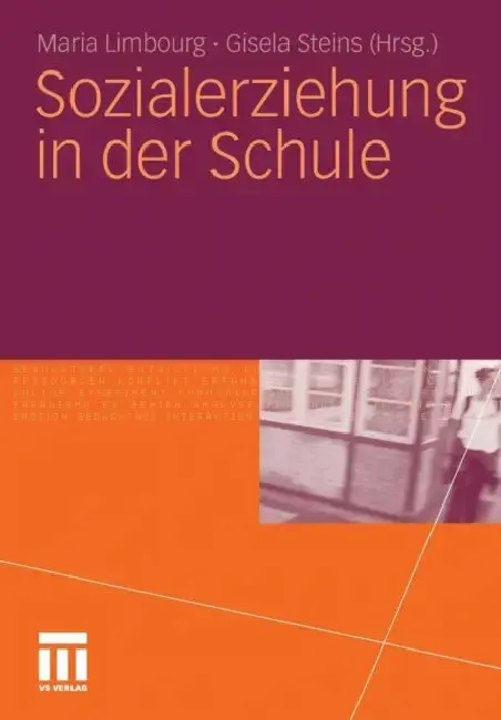 Cover of Sozialerziehung in Der Schule