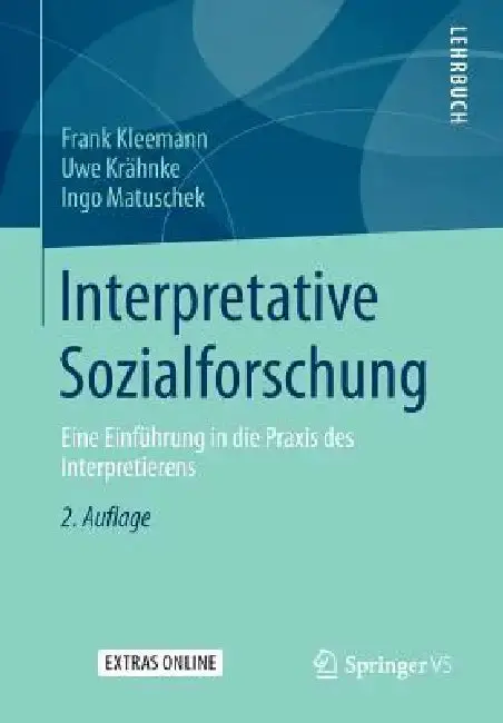 Cover of Interpretative Sozialforschung