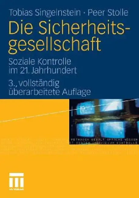 Cover of Die Sicherheitsgesellschaft