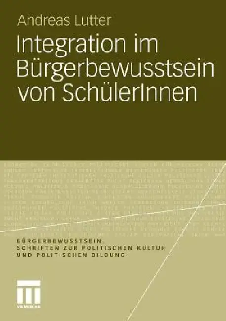 Cover of Integration Im Bürgerbewusstsein Von Schülerinnen
