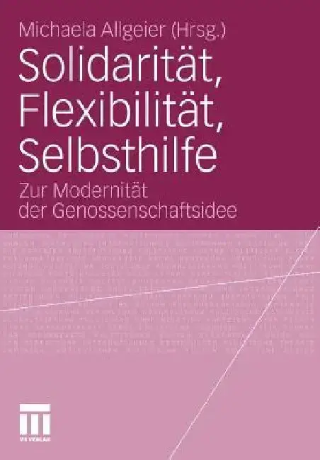 Cover of Solidarität, Flexibilität, Selbsthilfe