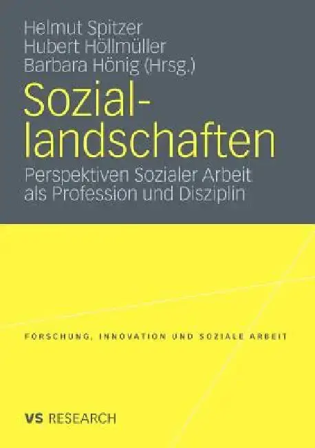 Cover of Soziallandschaften