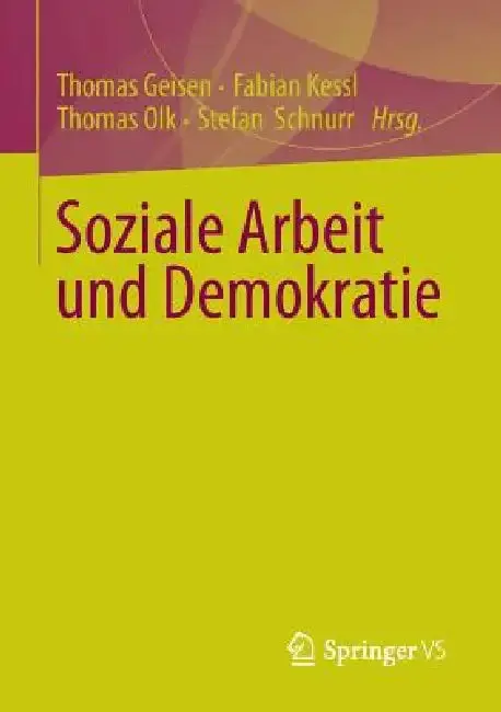 Cover of Soziale Arbeit Und Demokratie