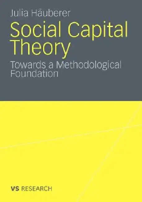 Cover of Social Capital Theory