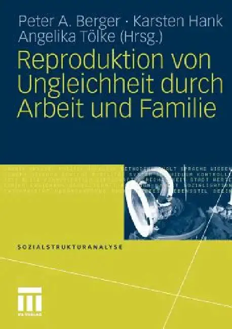 Cover of Reproduktion Von Ungleichheit Durch Arbeit Und Familie