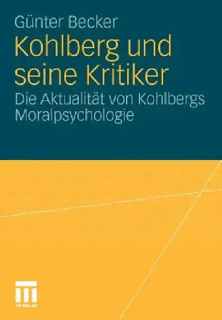 Cover of Kohlberg Und Seine Kritiker