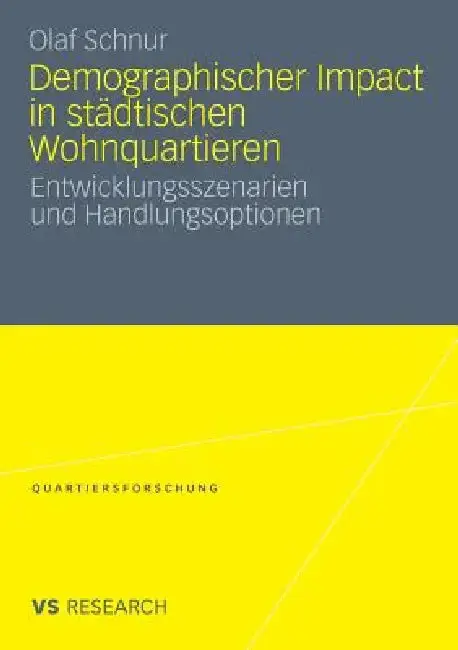 Cover of Demographischer Impact in Städtischen Wohnquartieren