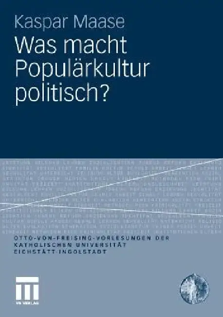 Cover of Was Macht Populärkultur Politisch?