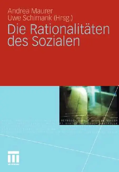 Cover of Die Rationalitäten Des Sozialen