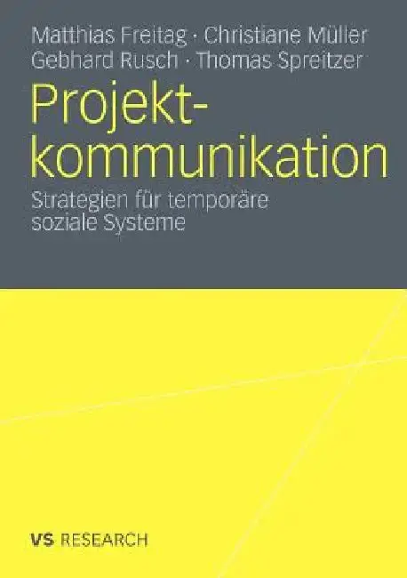 Cover of Projektkommunikation