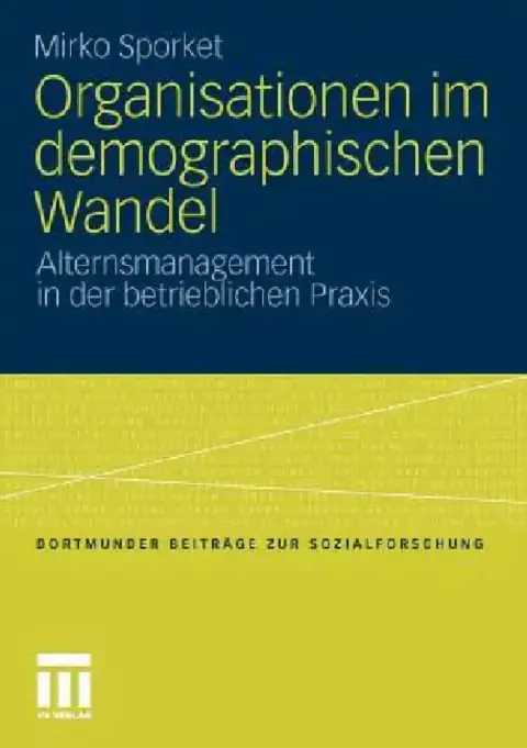 Cover of Organisationen Im Demographischen Wandel