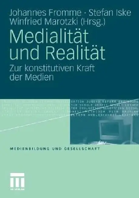 Cover of Medialität Und Realität