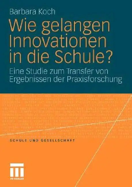 Cover of Wie Gelangen Innovationen in Die Schule?