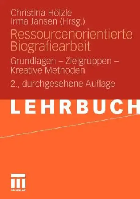 Cover of Ressourcenorientierte Biografiearbeit