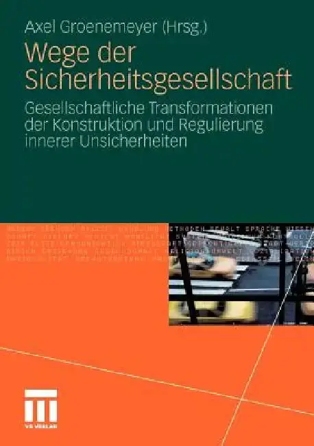Cover of Wege Der Sicherheitsgesellschaft