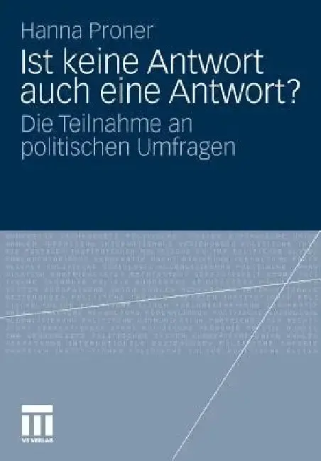 Cover of Ist Keine Antwort Auch Eine Antwort?