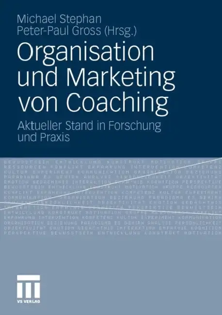 Cover of Organisation Und Marketing Von Coaching