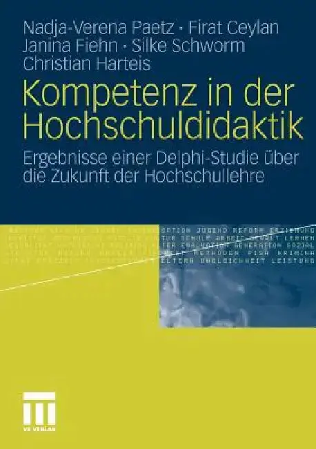 Cover of Kompetenz in Der Hochschuldidaktik