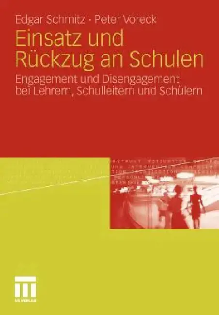 Cover of Einsatz Und Rückzug an Schulen