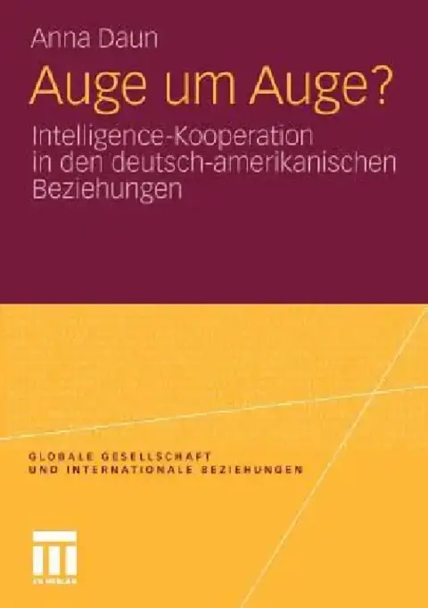 Cover of Auge Um Auge?