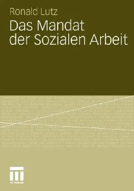 Cover of Das Mandat Der Sozialen Arbeit