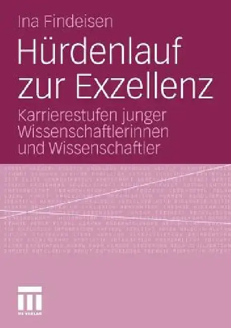 Cover of Hürdenlauf Zur Exzellenz