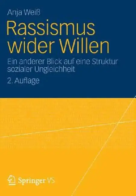 Cover of Rassismus Wider Willen