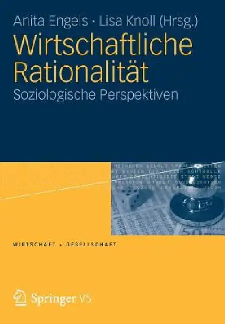 Cover of Wirtschaftliche Rationalität