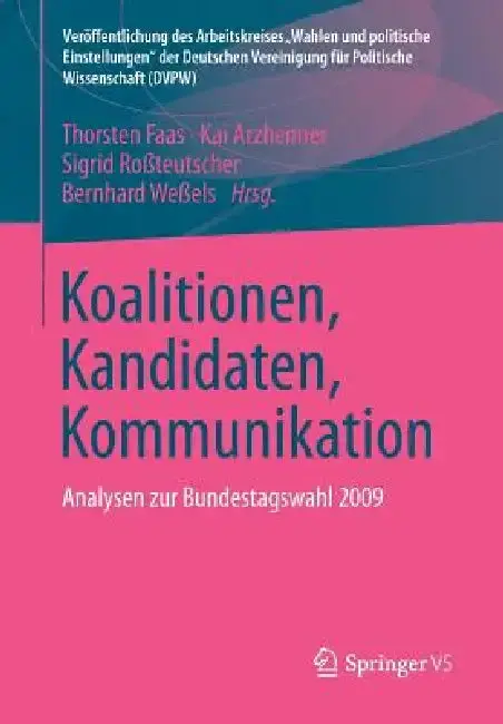 Cover of Koalitionen, Kandidaten, Kommunikation