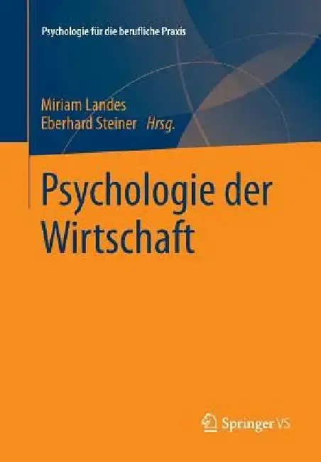 Cover of Psychologie Der Wirtschaft
