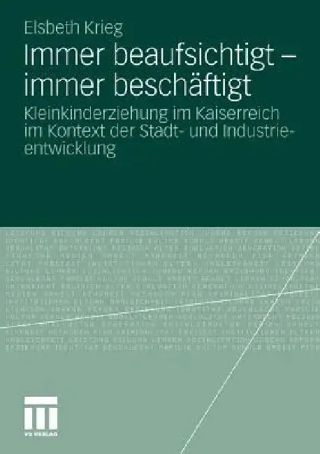 Cover of Immer Beaufsichtigt - Immer Beschäftigt
