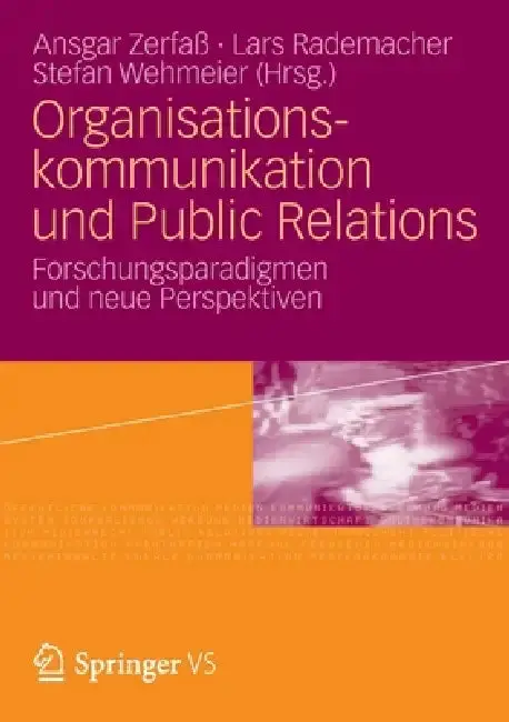Cover of Organisationskommunikation Und Public Relations