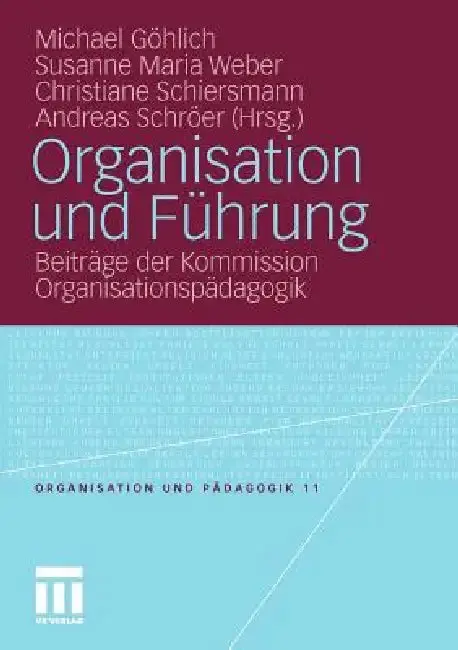 Cover of Organisation Und Führung