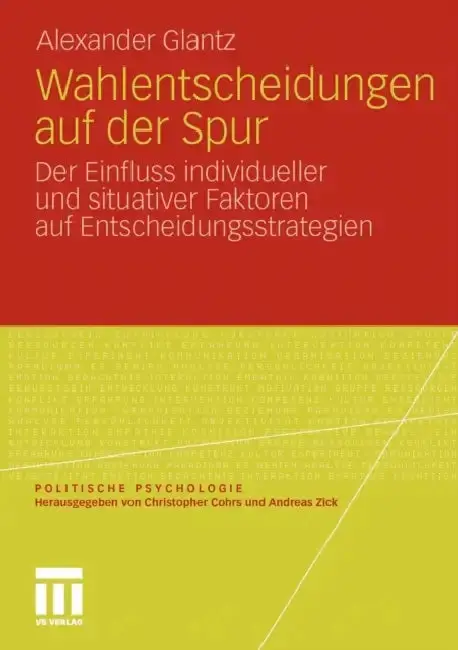 Cover of Wahlentscheidungen Auf Der Spur