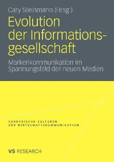 Cover of Evolution Der Informationsgesellschaft