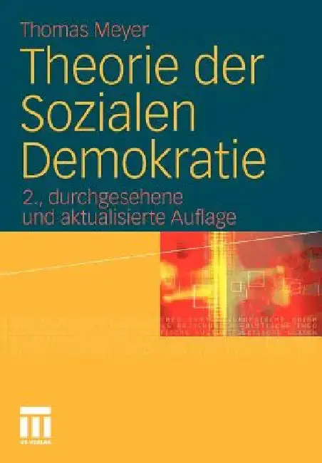 Cover of Theorie Der Sozialen Demokratie