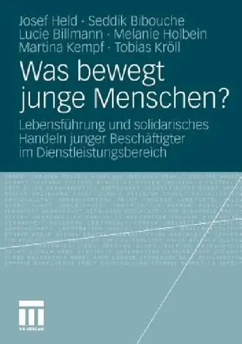 Cover of Was Bewegt Junge Menschen?