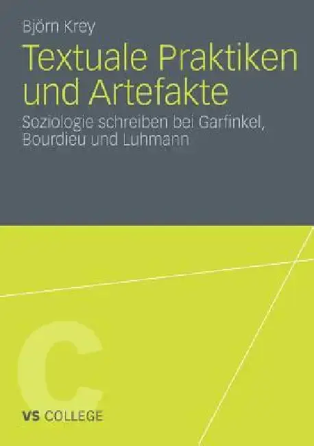 Cover of Textuale Praktiken Und Artefakte