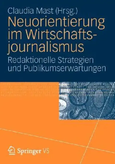 Cover of Neuorientierung Im Wirtschaftjournalismus