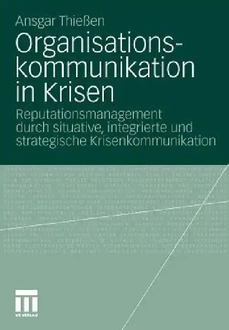Cover of Organisationskommunikation in Krisen