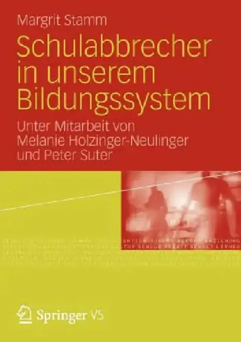 Cover of Schulabbrecher in Unserem Bildungssystem
