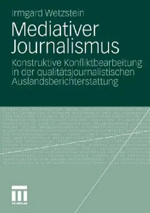 Cover of Mediativer Journalismus