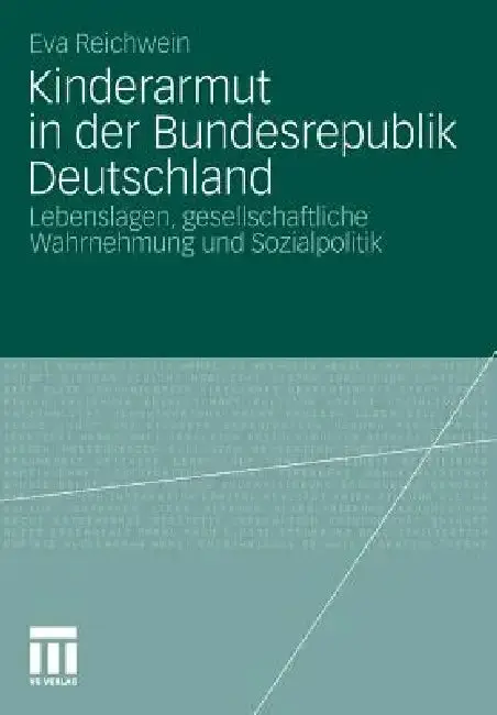 Cover of Kinderarmut in Der Bundesrepublik Deutschland