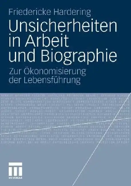 Cover of Unsicherheiten in Arbeit Und Biographie