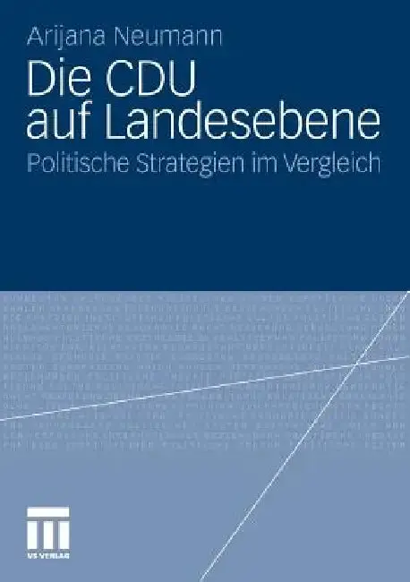 Cover of Die Cdu Auf Landesebene